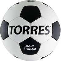 Мяч футбольный TORRES Main Stream (размер 4, синтетическая кожа, тренировочный) - fgospostavki.ru - Верхняя Пышма