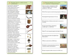 Комплект карточек (10) "Обучающий калейдоскоп. Страницы истории" - fgospostavki.ru - Верхняя Пышма