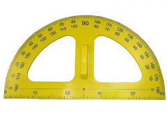 Транспортир классный пластмассовый - fgospostavki.ru - Верхняя Пышма