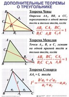 Комплект таблиц Треугольники (19 таблиц) - fgospostavki.ru - Верхняя Пышма