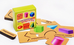 Набор магнитных карточек "Геометрические фигуры и тела" - fgospostavki.ru - Верхняя Пышма