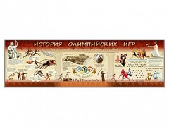 Настенное полотно "История Олимпийских игр" - fgospostavki.ru - Верхняя Пышма
