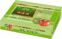 Счетный материал на магнитах "Яблоки" - fgospostavki.ru - Верхняя Пышма