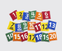 Мешочки с цифрами. Набор 20 шт. - fgospostavki.ru - Верхняя Пышма