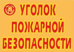 Комплект плакатов "Уголок пожарной безопасности" - fgospostavki.ru - Верхняя Пышма