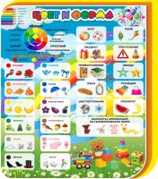 Стенд "Цвет и форма" - fgospostavki.ru - Верхняя Пышма