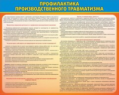 Стенд "Профилактика производственного травматизма" - fgospostavki.ru - Верхняя Пышма