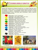Стенд "Символика цвета" - fgospostavki.ru - Верхняя Пышма