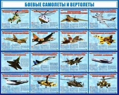 Стенд "Боевые самолеты и вертолеты" - fgospostavki.ru - Верхняя Пышма