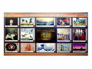 Интерактивный электрифицированный стенд "Живопись и графика" - fgospostavki.ru - Верхняя Пышма