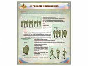 Стенд "Строевая подготовка" - fgospostavki.ru - Верхняя Пышма