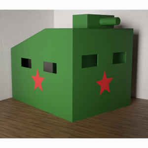 Игровой домик «Танк» - fgospostavki.ru - Верхняя Пышма