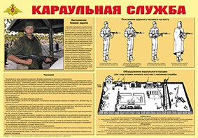 Плакат "Караульная служба" - fgospostavki.ru - Верхняя Пышма