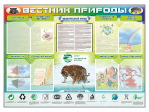 Стенд-уголок "Вестник природы" Вариант 1 - fgospostavki.ru - Верхняя Пышма