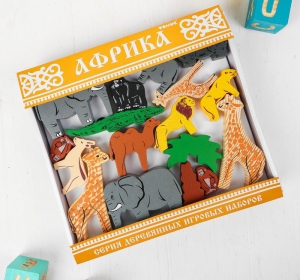 Конструктор "Африка", 35 элементов - fgospostavki.ru - Верхняя Пышма