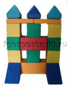 Мягкий модуль-конструктор "Башня" (17 элементов) - fgospostavki.ru - Верхняя Пышма