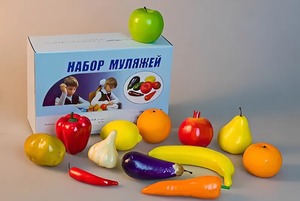 Набор муляжей для рисования (13 штук) - fgospostavki.ru - Верхняя Пышма