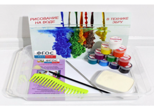 Набор для рисования "Эбру в десятку" - fgospostavki.ru - Верхняя Пышма