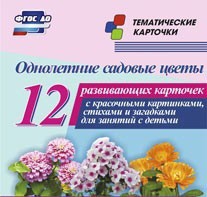Тематические карточки "Однолетние садовые цветы" - fgospostavki.ru - Верхняя Пышма