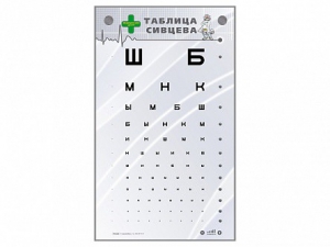 Интерактивный стенд "Таблица Сивцева" - fgospostavki.ru - Верхняя Пышма
