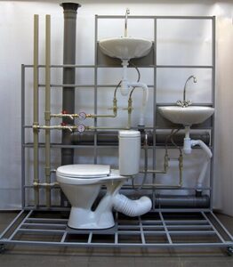 Учебный стенд «Система канализации многоквартирного дома» - fgospostavki.ru - Верхняя Пышма