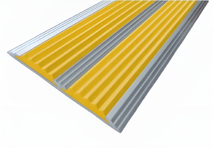 Алюминиевая полоса с двумя резиновыми вставками - fgospostavki.ru - Верхняя Пышма