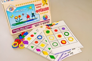 Игровой набор Фребеля "Цвет и форма" (серия "Эксперимент") - fgospostavki.ru - Верхняя Пышма