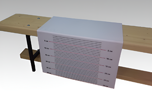 Линейка складная для измерения уровня гибкости на гимнастическую скамейку - fgospostavki.ru - Верхняя Пышма