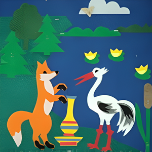 Пособие для слабовидящих детей - Театр-сказка "Лиса и журавль" - fgospostavki.ru - Верхняя Пышма