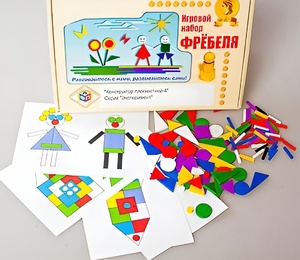 Игровой набор Фребеля "Конструктор плоскостной-4" (Серия "Эксперимент") - fgospostavki.ru - Верхняя Пышма