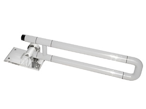 Поручень откидной с антибактериальным покрытием (белый) - fgospostavki.ru - Верхняя Пышма