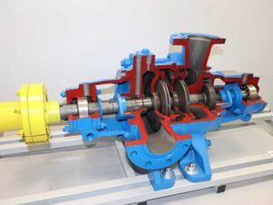 Разрезная модель насоса секционного центробежного типа «ЦНС» - fgospostavki.ru - Верхняя Пышма