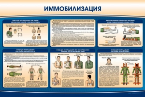 Стенд "Иммобилизация" - fgospostavki.ru - Верхняя Пышма