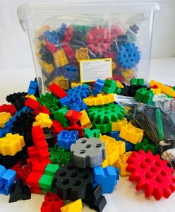 Конструктор STEM "Шестеренки" 400 деталей - fgospostavki.ru - Верхняя Пышма