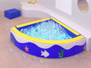 Бассейн угловой сухой бескаркасный - fgospostavki.ru - Верхняя Пышма