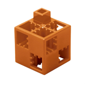 Кубик-основание коричневый 20х20 Artec - fgospostavki.ru - Верхняя Пышма