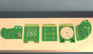 Бизиборд «Крокодил Гена» - fgospostavki.ru - Верхняя Пышма