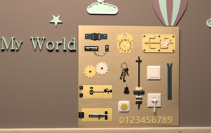 Бизиборд «Умелый малыш» - fgospostavki.ru - Верхняя Пышма