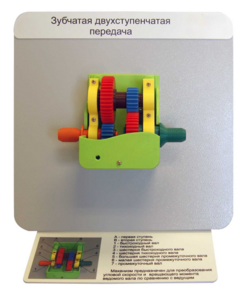 Демонстрационная модель "Зубчатая двухступенчатая передача"  - fgospostavki.ru - Верхняя Пышма