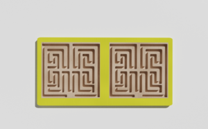 Межполушарная доска №13 желтая - fgospostavki.ru - Верхняя Пышма