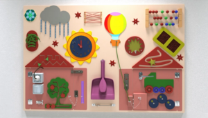 Бизиборд «Бытовые предметы» - fgospostavki.ru - Верхняя Пышма