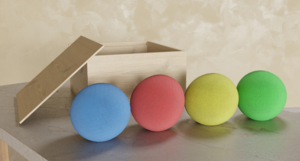 Набор кинезиологических мячей в коробке - fgospostavki.ru - Верхняя Пышма