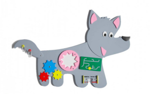 Бизиборд «Любопытный волк» - fgospostavki.ru - Верхняя Пышма