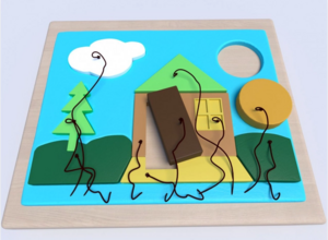 Настенная панель «Домик» - fgospostavki.ru - Верхняя Пышма