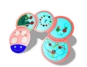 Тактильно-развивающая панель «Гусеница» - fgospostavki.ru - Верхняя Пышма