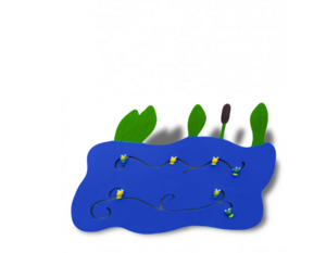 Тактильно-развивающая панель «Пруд» - fgospostavki.ru - Верхняя Пышма