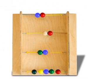 Тактильно-развивающая панель с текстурами и радужными шариками - fgospostavki.ru - Верхняя Пышма