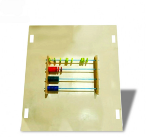 Тактильно-развивающая панель «Цветные счеты» - fgospostavki.ru - Верхняя Пышма