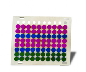 Тактильно-развивающая панель «Цветные фигурки» - fgospostavki.ru - Верхняя Пышма