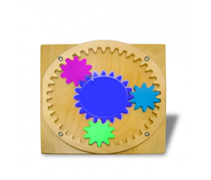Тактильно-развивающая панель «Цветные шестеренки» - fgospostavki.ru - Верхняя Пышма